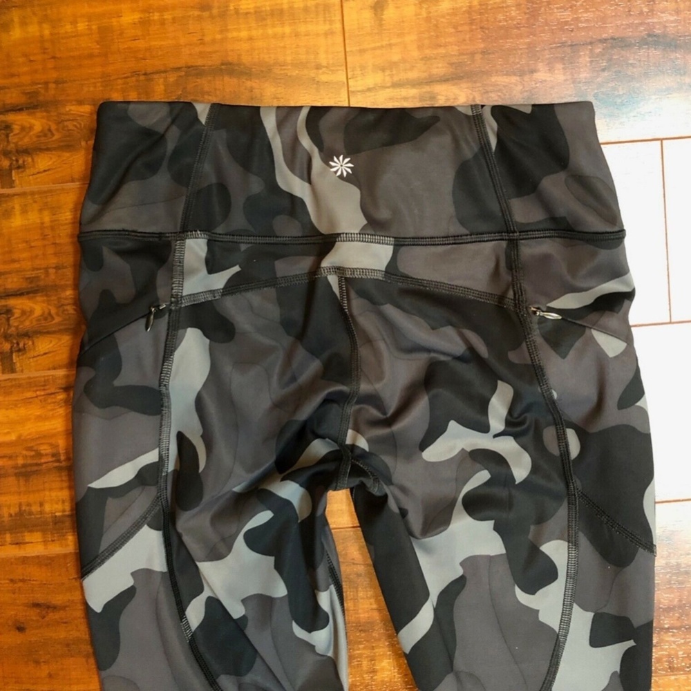 ATHLETA Camoflauge Camo High Waist Leggings - Picture 7 of 8